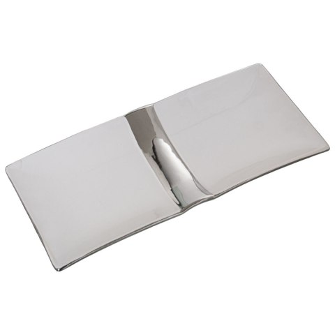 Dekoracja na Stół Alexandra House Living Biały Srebrzysty Ceramika 31 x 14 x 3 cm