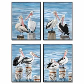 Płótno DKD Home Decor polistyrenu Płótno 53 x 3,5 x 73 cm