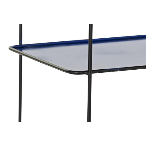 Zestaw mebli DKD Home Decor Niebieski Czarny 70 x 27 x 45 cm 40 x 27 x 45 cm 80 x 27 x 65 cm 80 x 27,5 x 65 cm