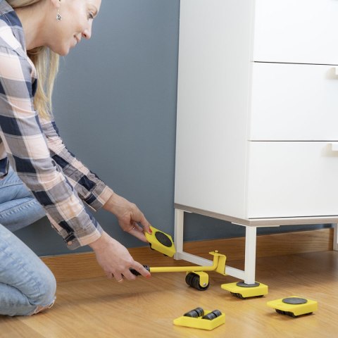 Dźwignia do Podnoszenia i Transportu HeavEasy InnovaGoods 5 Części