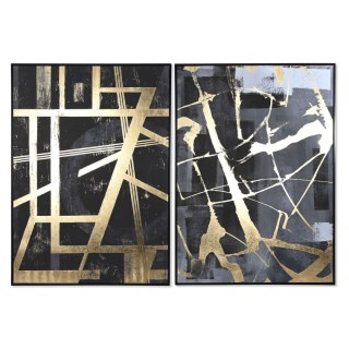 Płótno Home ESPRIT polistyrenu Płótno 103 x 4,5 x 143 cm