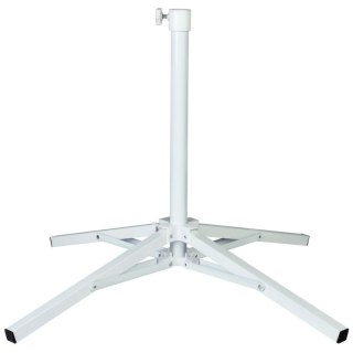 Podstawa pod parasol Aktive Biały Metal 65 x 60,5 x 65 cm (6 Sztuk)