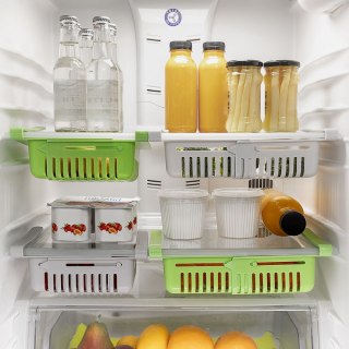 Regulowany Organizer do Lodówki Friwer InnovaGoods 2 Sztuk