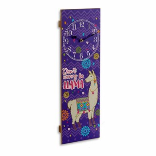 Zegar Ścienny Gift Decor Płomień 2,5 x 60 x 20 cm (12 Sztuk)