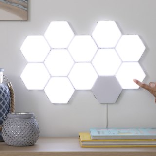 Zestaw Modułowych Paneli oświetlających LED na dotyk ze złączem magnetycznym Tilight InnovaGoods (3 Sztuki)