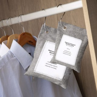 Zestaw Torebek z Węglem Aktywnym Oczyszczającym Powietrze Bacoal InnovaGoods (2 sztuki)