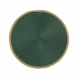 Podkładki na stół Versa Kolor Zielony Juta polipropylen Hiacynt Wodny 38 x 38 cm