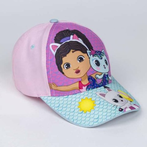 Czapka z daszkiem dziecięca Gabby's Dollhouse Turkusowy