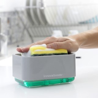 Dozownik do Płynu do naczyń do Zlewozmywaka 2 w 1 Pushoap InnovaGoods