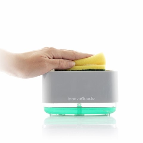 Dozownik do Płynu do naczyń do Zlewozmywaka 2 w 1 Pushoap InnovaGoods