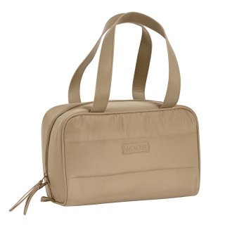 Neseser szkolny Moos Camel Wielbłądzi Wyściełany 31 x 14 x 19 cm