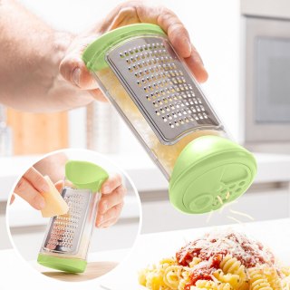 Tarka z pojemnikiem i nasadką dozującą 3 w 1 Cheezy InnovaGoods