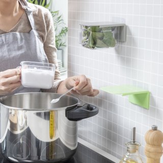 Wysuwane Pojemniki Kuchenne z Mocowaniem na Klej Handstore InnovaGoods 2 Sztuk