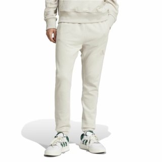 Długie Spodnie Dresowe Adidas All Szn French Terry Regular Tapered Biały Beżowy Mężczyzna - L