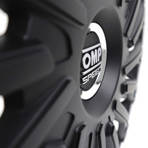 Kołpaki OMP OMPS07021412 Czarny Srebrzysty 14" (Odnowione C)