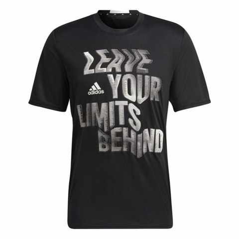 Koszulka z krótkim rękawem Męska Adidas HIIT Czarny - M