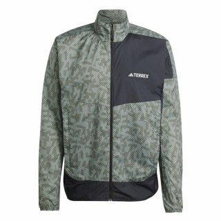 Kurtka Wiatrówka Adidas Terrex Szary - S