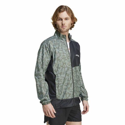 Kurtka Wiatrówka Adidas Terrex Szary - S