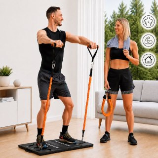 Zintegrowany przenośny system treningowy z instrukcją z ćwiczeniami Gympak Max InnovaGoods