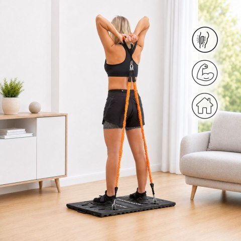 Zintegrowany przenośny system treningowy z instrukcją z ćwiczeniami Gympak Max InnovaGoods