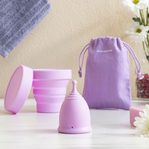 Kubeczek menstruacyjny z akcesoriami Kuppy InnovaGoods - S