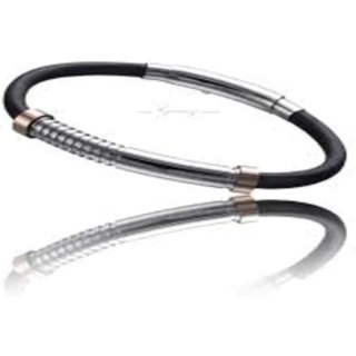 Bransoletka Męska Time Force TS5094BR23_- Metal Stal nierdzewna Srebro