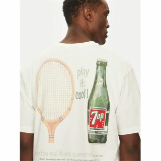 Koszulka z krótkim rękawem Męska Only & Sons Ons7Up Rlx Ss Beżowy - S