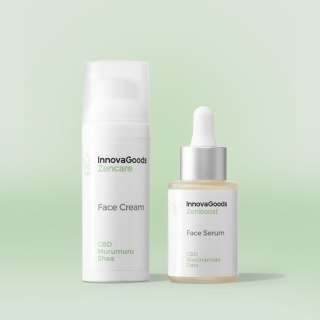 Podwójny Zestaw Nawilżający do Twarzy CBD InnovaGoods