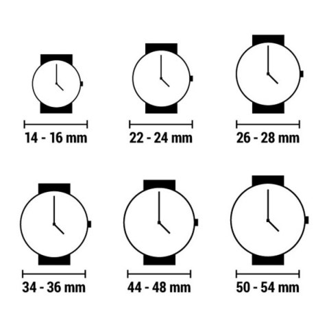 Zegarek Unisex Arabians DBH2187BA Niebieski (Ø 34 mm)
