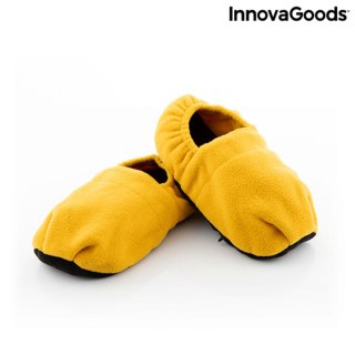 Kapcie Domowe do Podgrzewania w Mikrofalówce InnovaGoods Musztarda