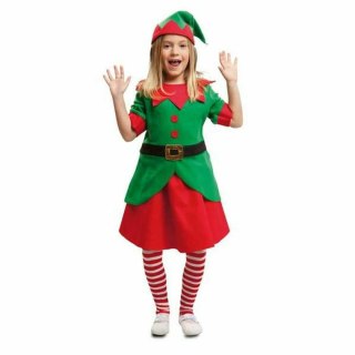 Kostium dla Dzieci My Other Me Elf Dziewczyna Kolor Zielony - 3-4 lata