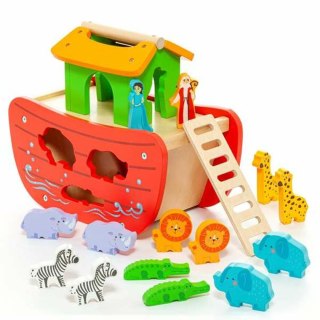 Playset Moltó Noah's ark Drewno 17 Części