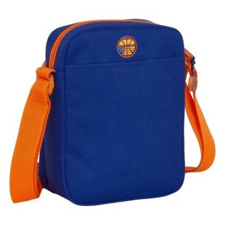 Torebka Valencia Basket M672 Niebieski Pomarańczowy 16 x 22 x 6 cm