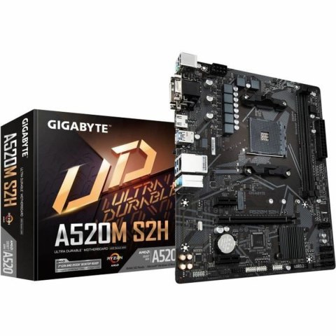 Płyta główna Gigabyte A520M S2H AMD AM4 AMD A520 AMD