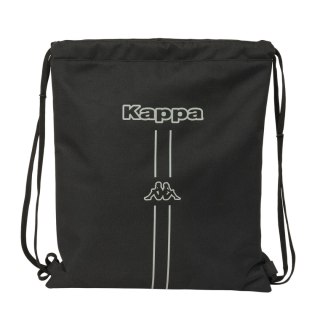 Worek na buty ze sznurkami Kappa Dark Czarny 35 x 40 x 1 cm