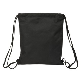 Worek na buty ze sznurkami Kappa Dark Czarny 35 x 40 x 1 cm