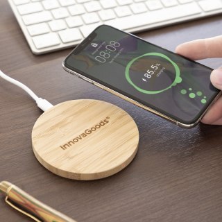 Bezprzewodowa Ładowarka Bambusowa Wirber InnovaGoods