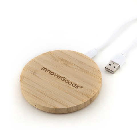 Bezprzewodowa Ładowarka Bambusowa Wirber InnovaGoods