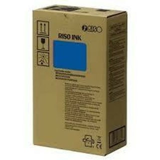 Oryginalny Wkład Atramentowy RISO Niebieski (2 Sztuk) (Odnowione A)
