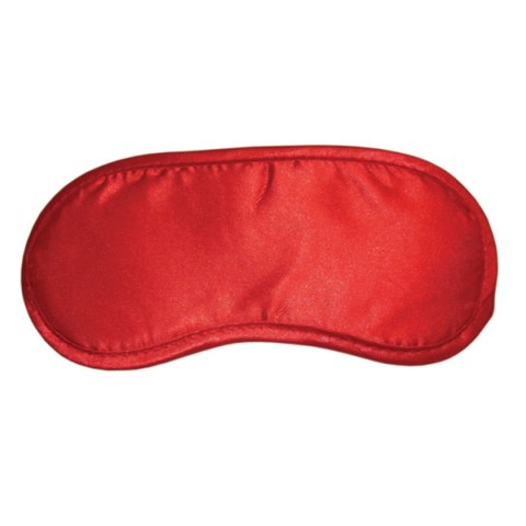 Satynowa opaska na oczy czerwona Sportsheets SS10002