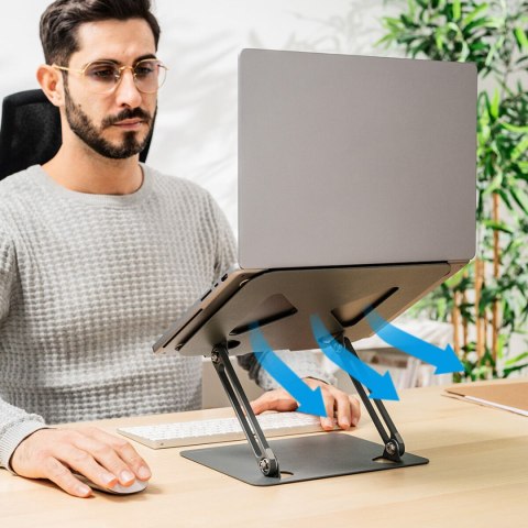 Składana i Regulowana Podstawka do Laptopa Lastan InnovaGoods